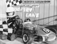 Renee with her first Quarter Midget. Renee with her first Quarter Midget.