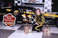 riversidewin Renee is the first and only woman to capture a Modified feature win at the now defunct speedway.